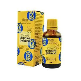 Tinctura de Ghintura galbena, 50 ml, Solaris