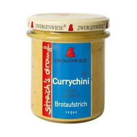 Crema tartinabila cu curry si zucchini, fara gluten, eco-bio, 160 g, Zwergenwiese