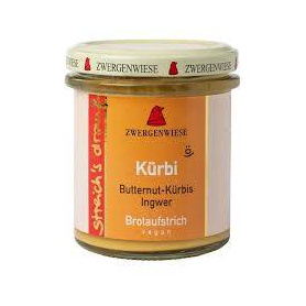 Pasta tartinabila cu seminte de dovleac si ghimbir, fara gluten, eco-bio, 160 g, Zwergenwiese