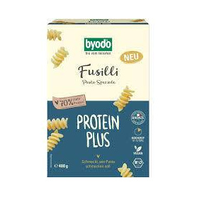 Fusilli Protein Plus, eco-bio, 400 g, Byodo