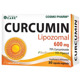 CURCUMIN LIPOZOMAL, 600 mg, 30 capsule, Cosmo Pharm