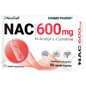 NAC (N-Acetilcisteina) 600 mg, 30 capsule, Cosmo Pharm