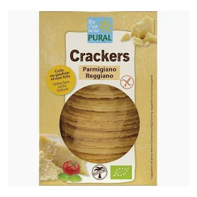 Crackers cu parmezan, fara gluten, 100 ml, Pural