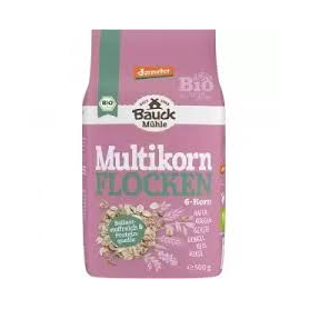 Fulgi din 6 cereale Demeter, eco-bio, 500 g, BauckHof