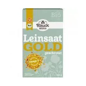 Seminte de in auriu, eco-bio, 200 g, BauckHof
