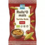 Tortilla rolls din porumb cu rosii, fara gluten, eco-bio, 125 g, Pural