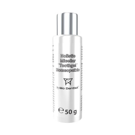 Gel de dinti recomandat in tratamentele holistice, Holistic Micellar Toothgel Hemeopathic, 50 g, Bio Dentist