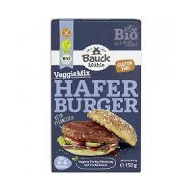 Mix vegan pentru burger din ovaz, fara gluten, eco-bio, 150 g, BauckHof