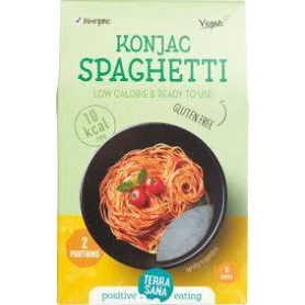 Spaghete din Konjac, fara gluten, eco-bio, 250 g, Terrasana