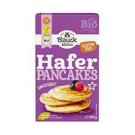 Mix pentru clatite cu ovaz, fara gluten, eco-bio, 180 g, BauckHof