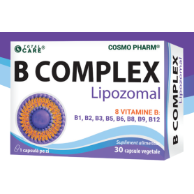 B COMPLEX LIPOSOMAL - vitamina B complex, 30 capsule, Cosmo Pharm