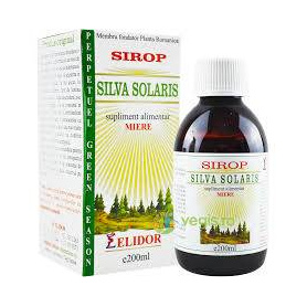 Sirop Silva Solaris, 200 ml, Pontica - Elidor