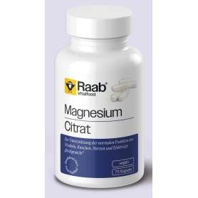 Citrat de magneziu, 840 mg, 75 capsule, Raab