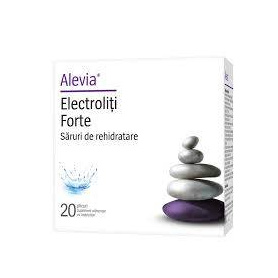 Electroliti Forte, Saruri de rehidratare, 20 plicuri, Alevia