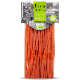 Tagliatelle din linte rosie, fara gluten, eco-bio, 250 g, Pasta d'Alba