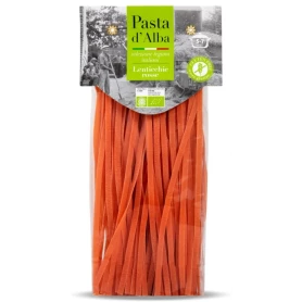 Tagliatelle din linte rosie, fara gluten, eco-bio, 250 g, Pasta d'Alba