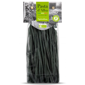 Tagliatelle din orez si spirulina, fara gluten, eco-bio, 250 g, Pasta d'Alba
