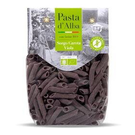 Penne din sorg, fara gluten, eco-bio, 250 g, Pasta d'Alba