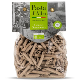 Penne din hrisca, fara gluten, eco-bio, 250 g, Pasta d'Alba
