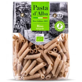 Penne din orez integral, fara gluten, eco-bio, 250 g, Pasta d'Alba