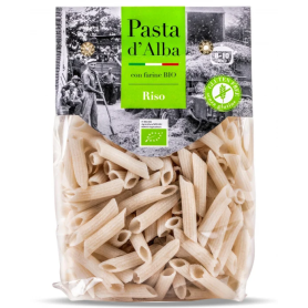 Penne din orez, fara gluten, eco-bio, 250 g, Pasta d'Alba
