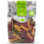 Paste tricolore din porumb, spanac si sfecla rosie, eco-bio, 250 g, Pasta d'Alba