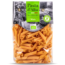 Penne din porumb, eco-bio, fara gluten, 250 g, Pasta d'Alba