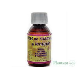 Otet de Rozmarin si Ienupar, pentru starile gripale si febrile, 100 ml, Elidor