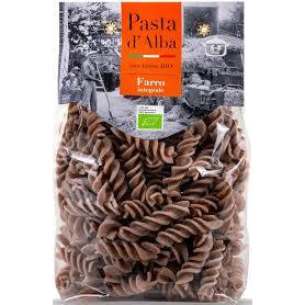 Fusilli integrale din spelta, eco-bio, 250 g, Pasta d'Alba