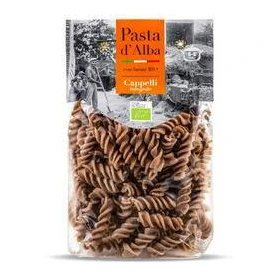 Fusilli integrale din grau dur, eco-bio, 250 g, Pasta d'Alba