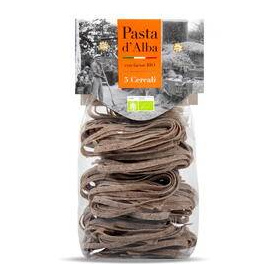 Paste tagliatelle din faina 5 cereale, eco-bio, 250 g, Pasta d'Alba