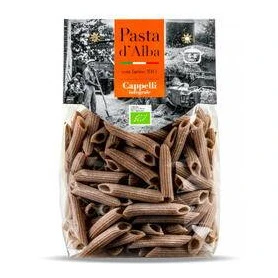Penne integrale din grau dur, eco-bio, 250 g, Pasta d'Alba