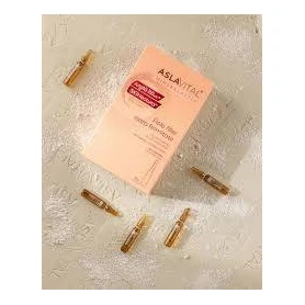 Fiole Filler Extra Fermitate cu 10 % Argireline, pentru Ten Sensibil, Aslavital Mineralactiv, 10 fiole x 2 ml, Gerovital