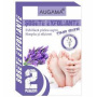 Sosete exfoliante pentru talpi cu parfum de lavanda, 2 perechi, Augama