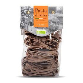 Paste tagliatelle din grau dur si cacao, eco-bio, 250 g, Pasta d'Alba