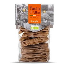 Paste tagliolini din grau dur si ciuperci, eco-bio, 250 g, Pasta d'Alba