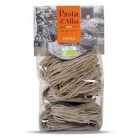 Paste tagliolini din grau dur si urzica, eco-bio, 250 g, Pasta d'Alba