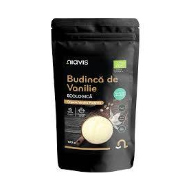 Budinca de Vanilie, fara gluten, eco-bio, 100 g, Niavis