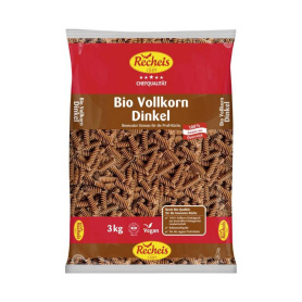 Spirale integrale din grau spelta, eco-bio, 3 kg, Recheis