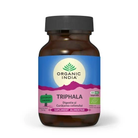 Triphala - Digestie si Curatare Colon, 60 cps veg - ORGANIC INDIA