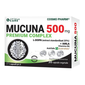 MUCUNA 500 mg PREMIUM COMPLEX, 30 capsule, Cosmo Pharm
