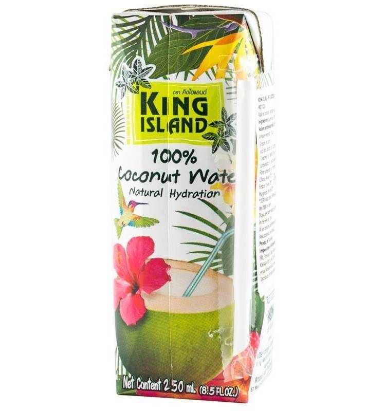 Apa de cocos 100%, 250ml - king island