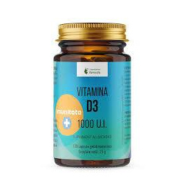 Vitamina D3, 1000 U.I, 100 capsule moi, Remedia