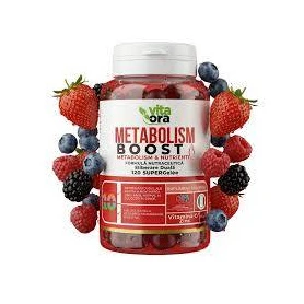 Metabolism Boost, Suport pentru Metabolism si Energie, 120 jeleuri, Vita Ora