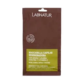Masca de Par cu Keratina, Argan si Jojoba, Regenerating Hair Mask, 20 ml, LabNatur