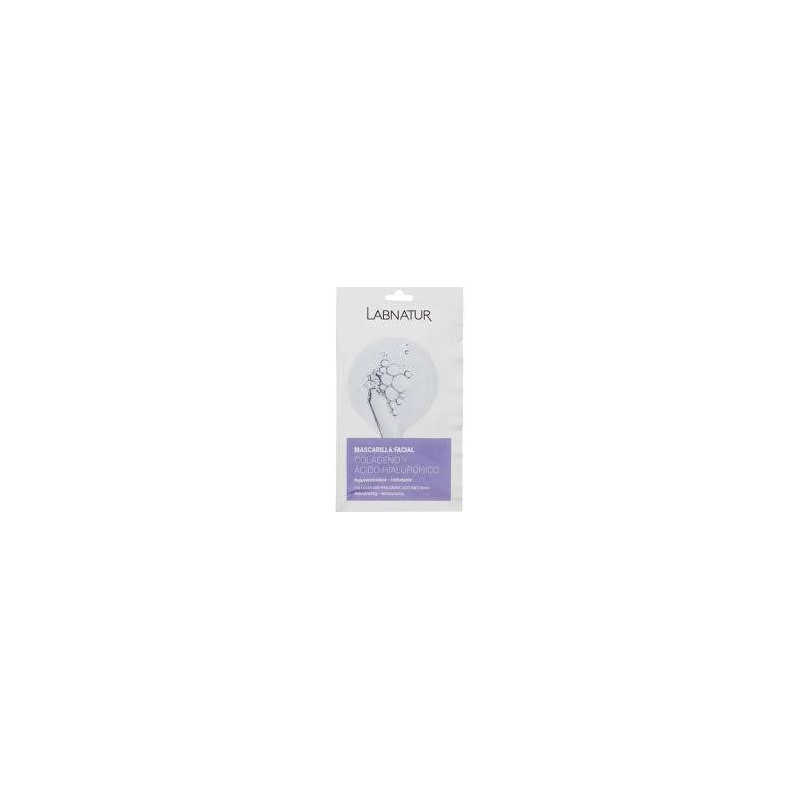 Masca de fata cu acid hialuronic si colagen, 15 ml, LabNatur