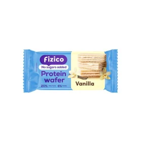 Napolitana proteica cu crema de vanilie, Fizico Protein Wafer, fara zahar, 40 g, Sly Nutritia