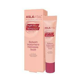 Balsam tratament pentru hidratarea buzelor, MineralActiv, 15 ml, Aslavital