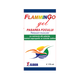Flamingo gel, Relaxant muscular, 175 ml, Elidor