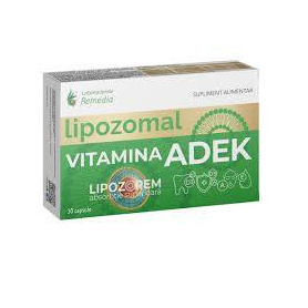 Vitamine lipozomale ADEK, 30 capsule, Remedia